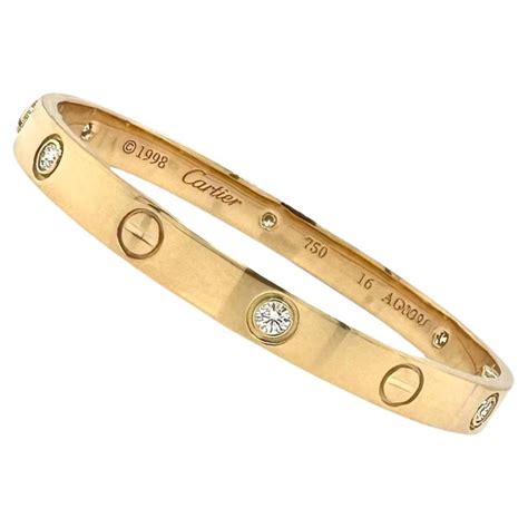 cartier bracelet 750 16 ip 6688 prix|is cartier bracelet real gold.